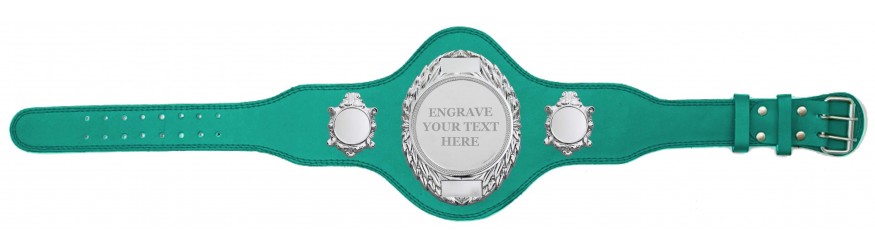 CHAMPIONSHIP BELT - PLT286/S/ENGRAVE - AVAILABLE IN 4 COLOURS